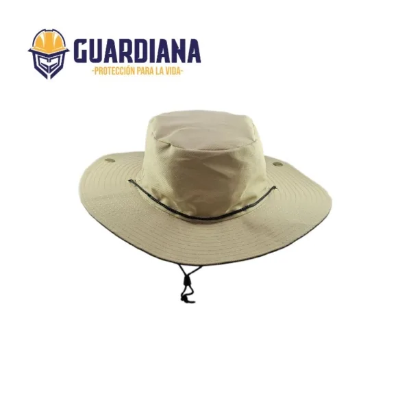 Gorro Tipo Pava En Drill Con Solapa