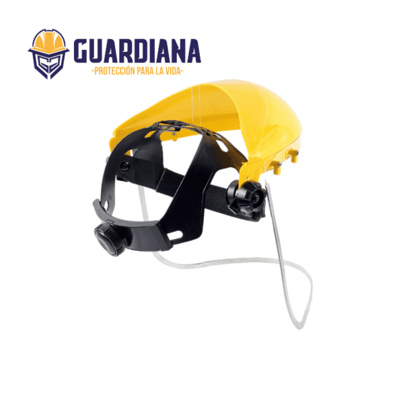 Careta De Esmerilar Visor En Acetato Borde Metalico