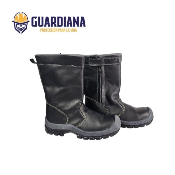Bota De Seguridad Soldador Negra