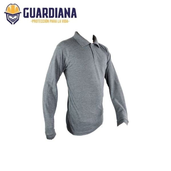 Camibuso Tipo Manga Larga Gris