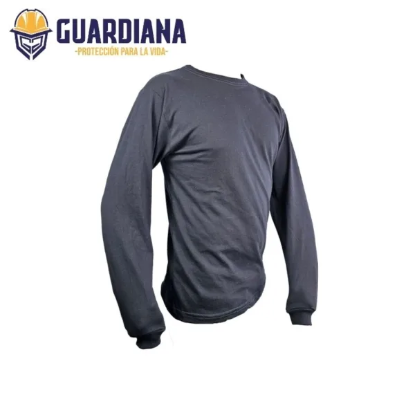 Camibuso Manga Larga Azul Turqui