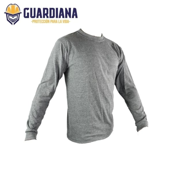 Camiseta Cuello Redondo Manga Larga