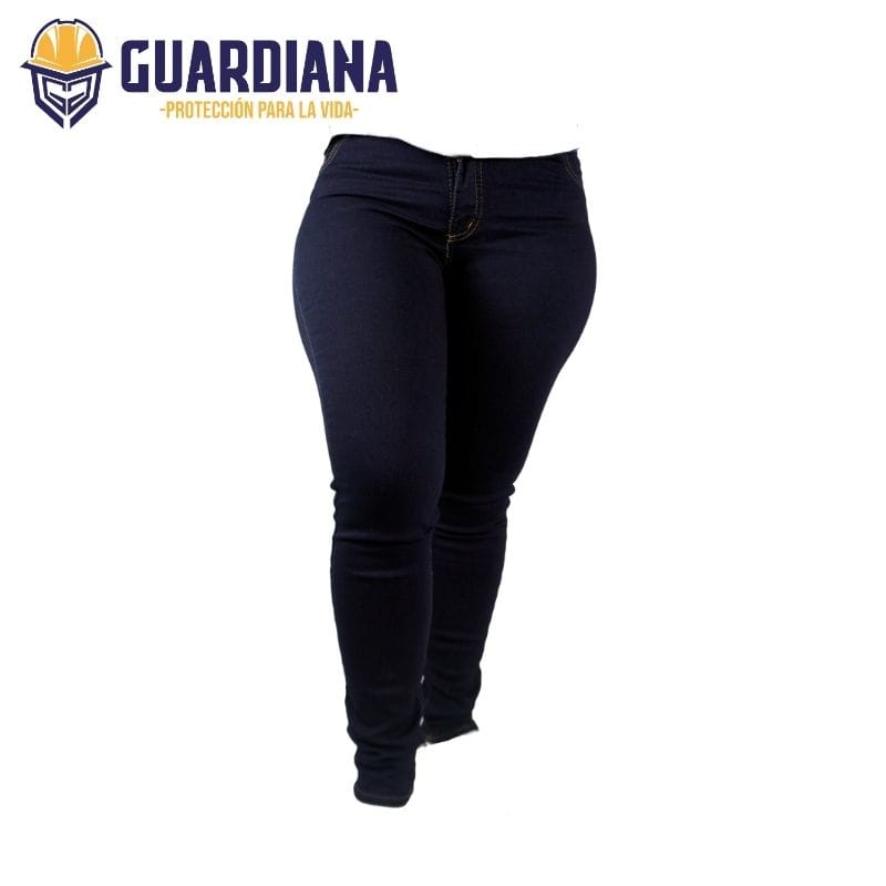 Pantalón Jean Industrial Licrado Para Dama